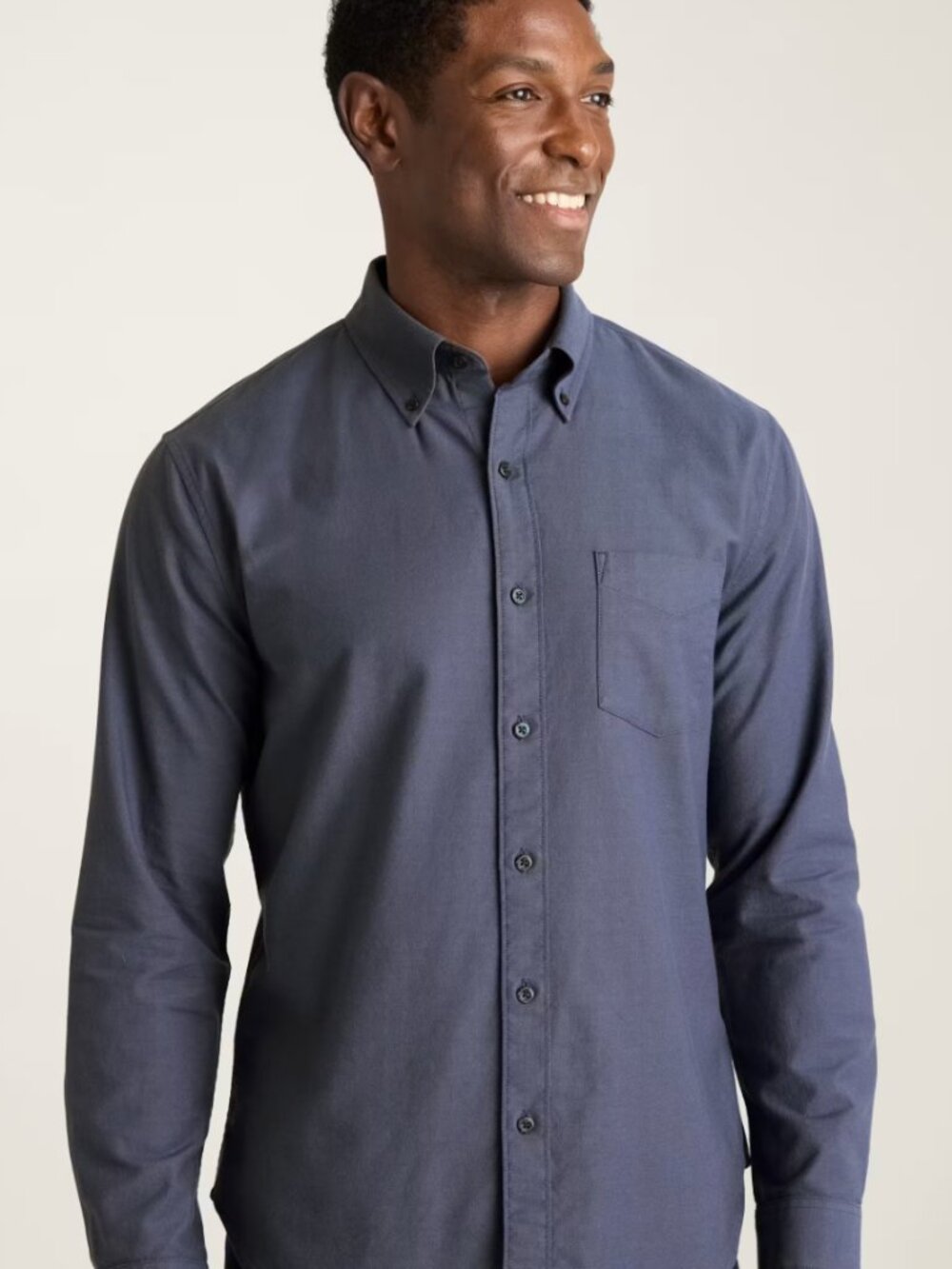 Bonobos Everyday Oxford Shirt - Dusty Blue, XL Short